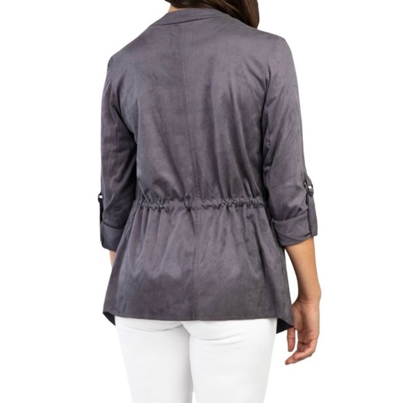 KUT Faux Seded Jacket Xsmall New - Picture 3 of 10